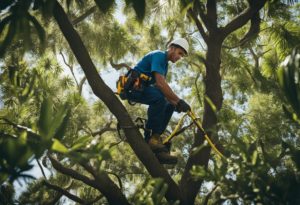 tampa tree service worker